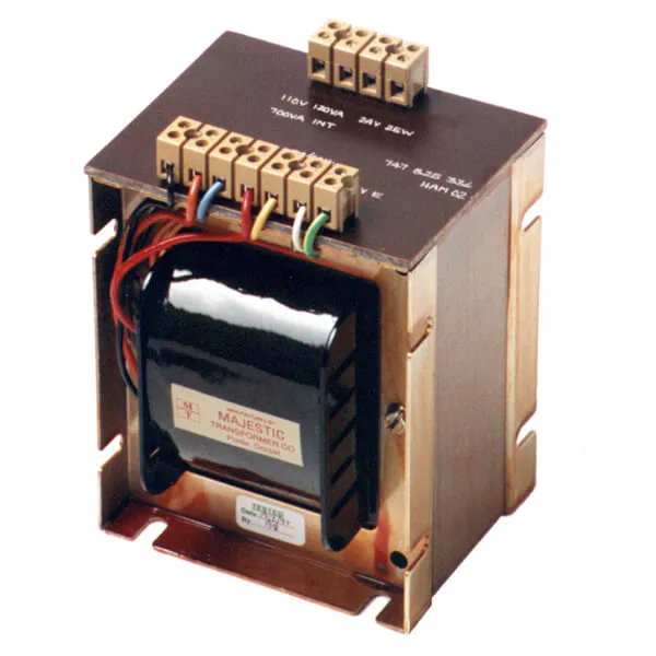 Single Phase Open Frame Control Transformers